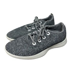 allbirds Women’s Wool Sneakers in Charcoal Gray with White Soles